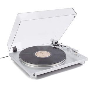 Premium platenspeler met Bluetooth en pitch control - Zilver