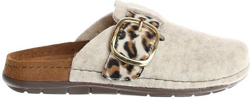 Rohde Pantoffel 6190 Linen Crème Zacht Voetbed