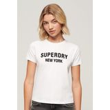 Superdry - Slimfit Sport Luxe Graphic topje - Dames - T-shirts