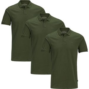 Jack & Jones Heren poloshirt 3 pack Basic