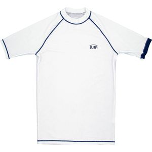 JUJA - UV-Zwemshirt met korte mouwen voor mannen - UPF50+ - Solid - Wit - maat 2XL (54)