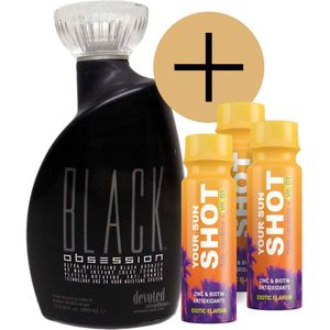 Devoted Creations - Black Obsession + 3 Your Sun Shots