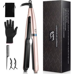 Stijltang keramische plaat 25 mm temperatuur 160-230 °C digitaal display - automatische uitschakeling