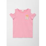 Shirt - Katoen - Ronde Hals - Normale Pasvorm - Kwartmouw