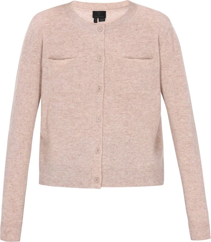 DreiMaster - Classic - Gebreid Vest - Nude