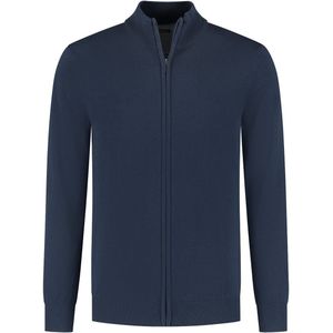 GENTS - Full zip - Katoen - Navy - Maat S/S