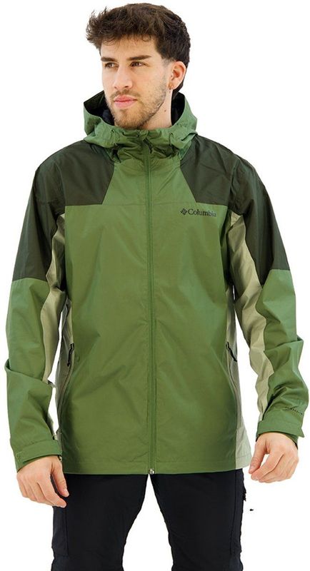 Columbia - Inner Limits III - Regenjas - Groen - Opvouwbaar en Waterdicht