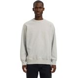 Selected Homme - SLHRELAXARON LS RAGLAN SWEAT - Heren Trui - Grijs - Ronde Hals