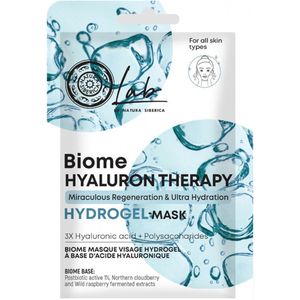 Natura Siberica Lab Biome Hyaluron Therapy Hydrogel Masker Hyaluronzuur 30 g