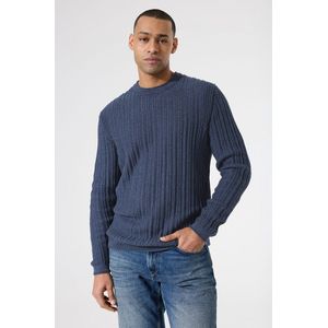 GARCIA - Gebreide Trui - Blauw