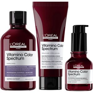 L'Oreal SE Vitamino Color Spectrum Purple Care Set - 300+200+50ml