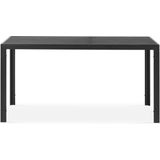 Lisomme Stan tuintafel zwart - 150 x 90 cm