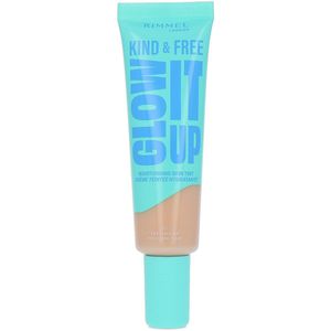 Rimmel - Kind & Free Glow It Up - Foundation - Tint 001 Fair Porcelain - 30 ml