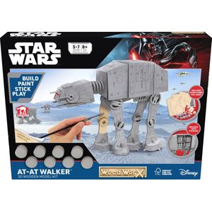 Wood WorX - Star Wars - AT-AT Walker - Hobbypakket - Houten bouwpakket