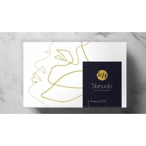 Skinuals Protect & Fill - Het meest krachtige collageen poeder voor huid, haar, nagels en meer – met o.a. 10.000 mg Peptan® - Voor een volledige dagelijkse verzorging in één product. - Ontwikkeld op basis van meer dan 80 wetenschappelijke onderzoeken