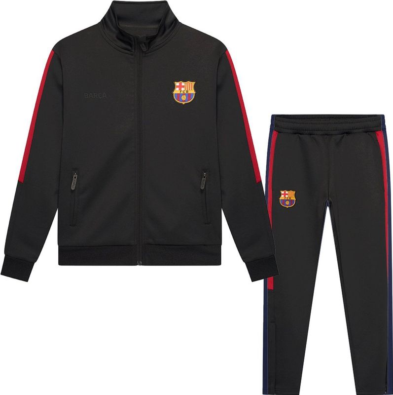 FC Barcelona - Trainingspak - Zwart - 25/26 - Voetbalkleding - Kinderen