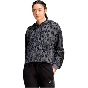 ADIDAS SPORTSWEAR - Sweatshirt - Grijs - Met Luipaardstrepen