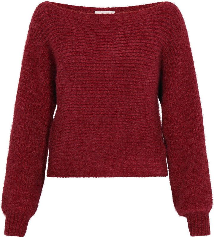 Usha - Sweater - Regular Fit - Met Bootneck - Schipperstruien