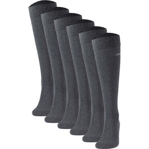 JOOP! Sokken Unisex premium essential cotton Knee High 6p Set van 6