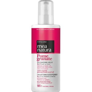 Mea Natura - Reinigingsmelk 3 in 1 - Granaatappel