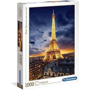 Parijs in de nacht - Eiffeltoren (1000 stukjes)