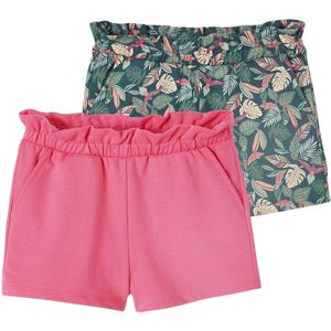 Vertbaudet Set van 2 meisjesshorts