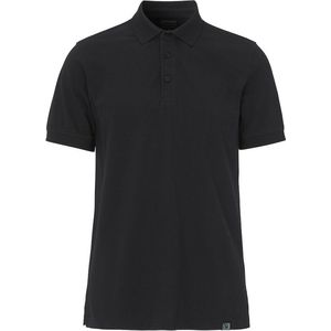 Cottover STRETCH POLO PIQUE MEN - GOTS GECERTIFICEERD 141506 - Zwart - 3XL