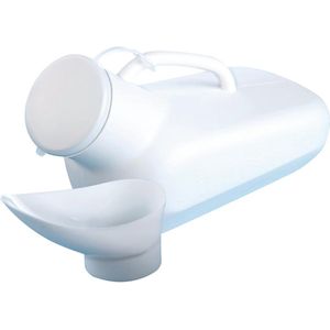 Urinefles voor volwassenen met opzetstuk - 800ml - Discreet en praktisch - Polyethyleen