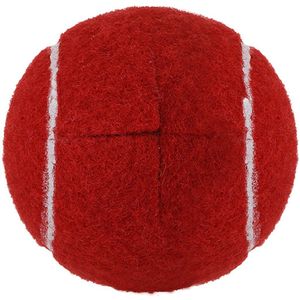 4-pack tennis kruisopening tafel- en stoelpoot hoezen, stille krukvoetkussens, anti-beweging en antislip voethoezen voor meubelpoten en vloerbescherming-Rood