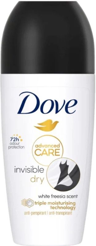 Dove - Deodorant - Roller - Invisible Dry - 50ml