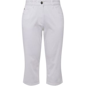 Angel of Style Angel of Style - Dames - 3/4-capri-jeans Carrie stretchcomfort 5-pocket - Sneeuwwit - Maat 42