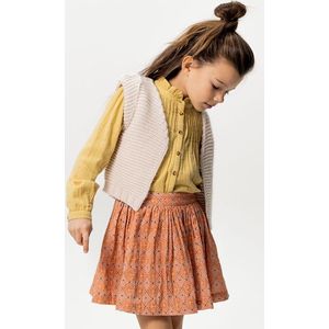 Sissy-Boy - Beige gebreid gilet met schouderdetails