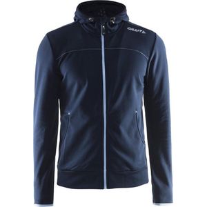 Craft Leisure Full Zip Hood M 1901692 - Dk Navy - XS