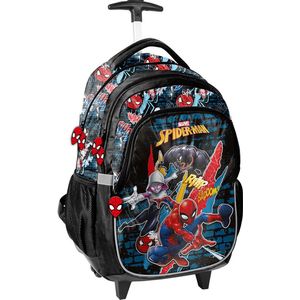 SpiderMan Rugzak Trolley, Jump - 48 x 30 x 20 cm - Polyester