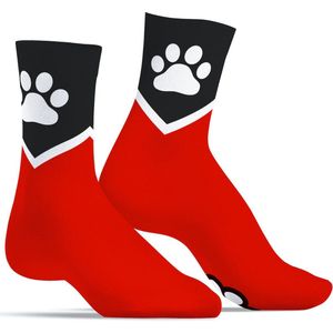 SneakXX - Sneaker Sokken PAW - Rood