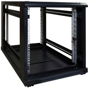 DSIT 12U mini serverkast met geperforeerde deur 600x1000x720mm (BxDxH) - serverbehuizing - serverrack - 19 inch