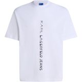 Karl Lagerfeld - Vertical Logo - T-shirt - Regular Fit