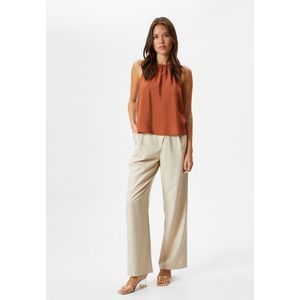 Halterkraag Mouwloos Tanktop