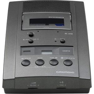 Grundig PFF2600 Stenorette DT3110 - Professioneel opname- en afspeelstation - Microcassette systeem - 1x Microcassette - Netvoeding
