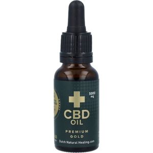 DNH - CBD olie - 25% - 20ML - Premium Gold edition - Full Spectrum