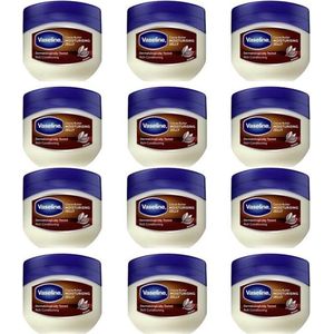 Vaseline Pure - Petroleum Jelly – Cacoa 12x100 ml - Voordeelverpakking