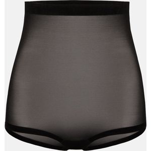 Wolford - Tulle Control Panty High Waist - Tulle - Zwart