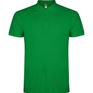 2 Pack Tropisch Groen heren unisex Polo korte mouwen Star 200 grm merk Roly maat XXL