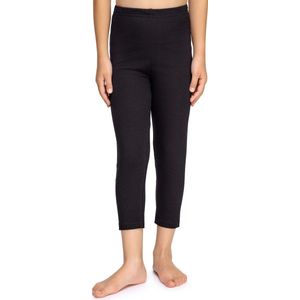 Merry Style Meisjes Leggings - Vrijetijdsbroek - Capri - Katoen - MS-MS10-405-LE - Zwart - 122