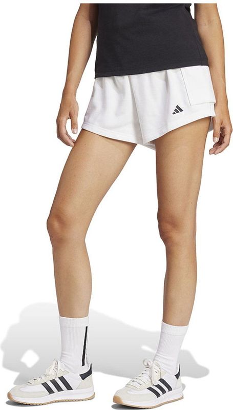 Adidas - Essentials Cargo Shorts - Grijs - French Terry - Losse Pasvorm