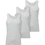 Ladeheid 3 pack Heren Singlet-Onderhemd Heren – Katoen – Grijs – S – LA-LA40-258-US