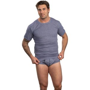 HL Tricot - Heren tino/hemd korte mouw - Maat S - Mannen - Jeans -