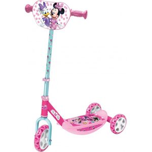Smoby - Disney - Minnie Mouse - Step met 3 wielen - stuurstang in hoogte 67 of 70 cm verstelbaar - volledig metalen step