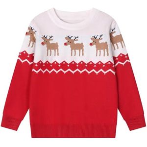 Kersttrui voor Kinderen | Trui Jongens en Meisjes | Sweatshirt Leeftijd 3-7 Jaar