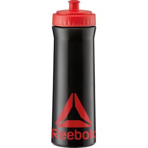 Reebok bidon 750 ml zwart/rood